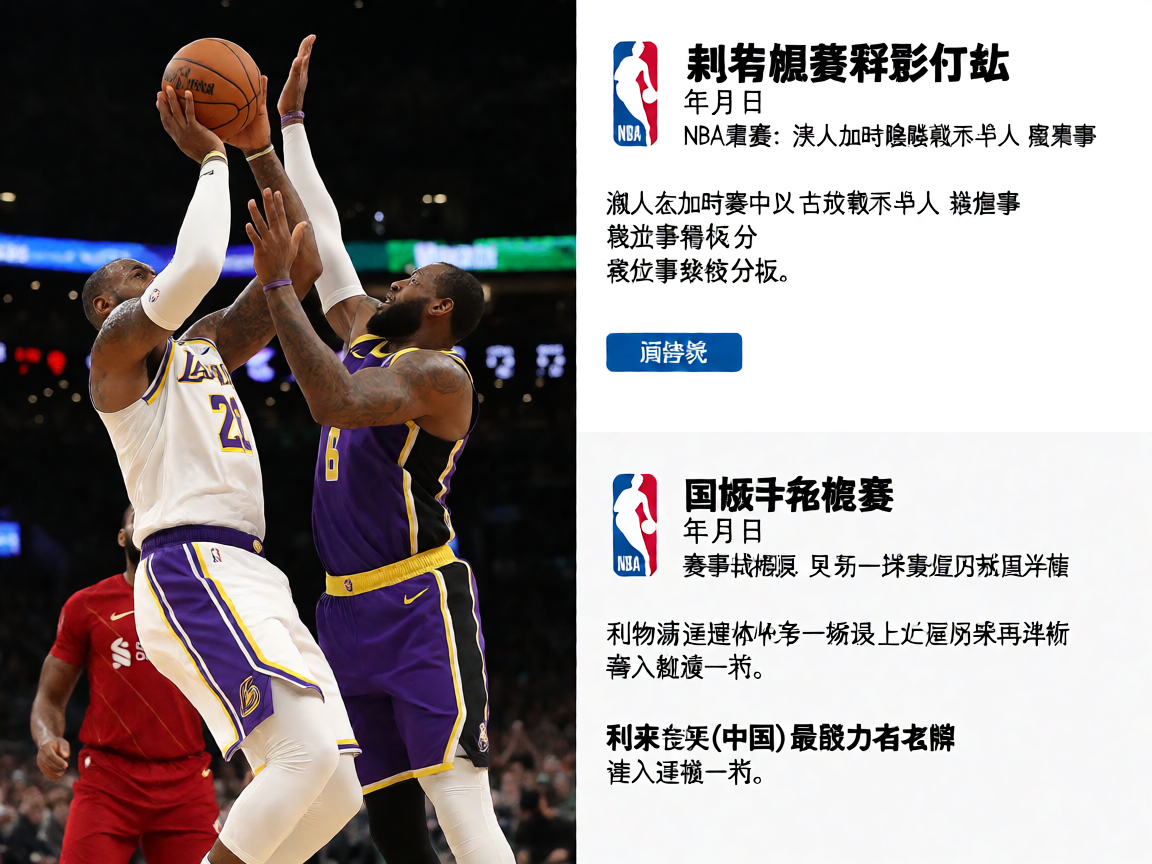 NBA常规赛精彩对抗